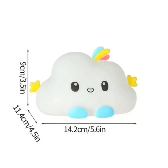 NEW Cute Cloud Night Light! So Adorable Soft White Light - Picture 4 of 4